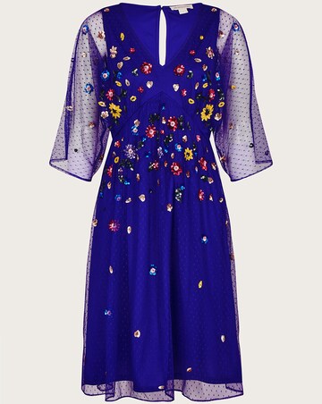 Monsoon Stephanie Embellished Dress
