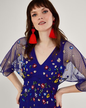 Monsoon Stephanie Embellished Dress