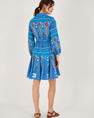 Monsoon Mixed Print Shirt Dress