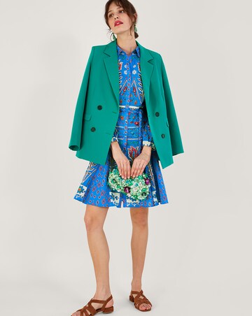 Monsoon Mixed Print Shirt Dress