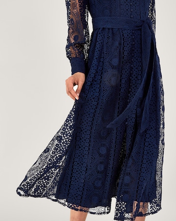 Monsoon Gabriella Lace Shirt Dress | Simply Be