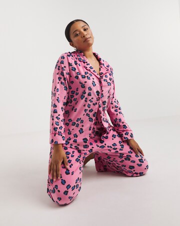 Soft Baby Fleece Button Through PJ Set