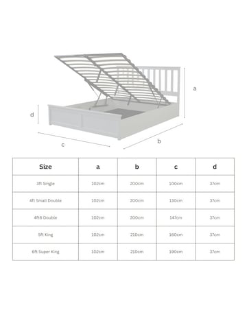 Aspire Atlantic Ottoman Bed