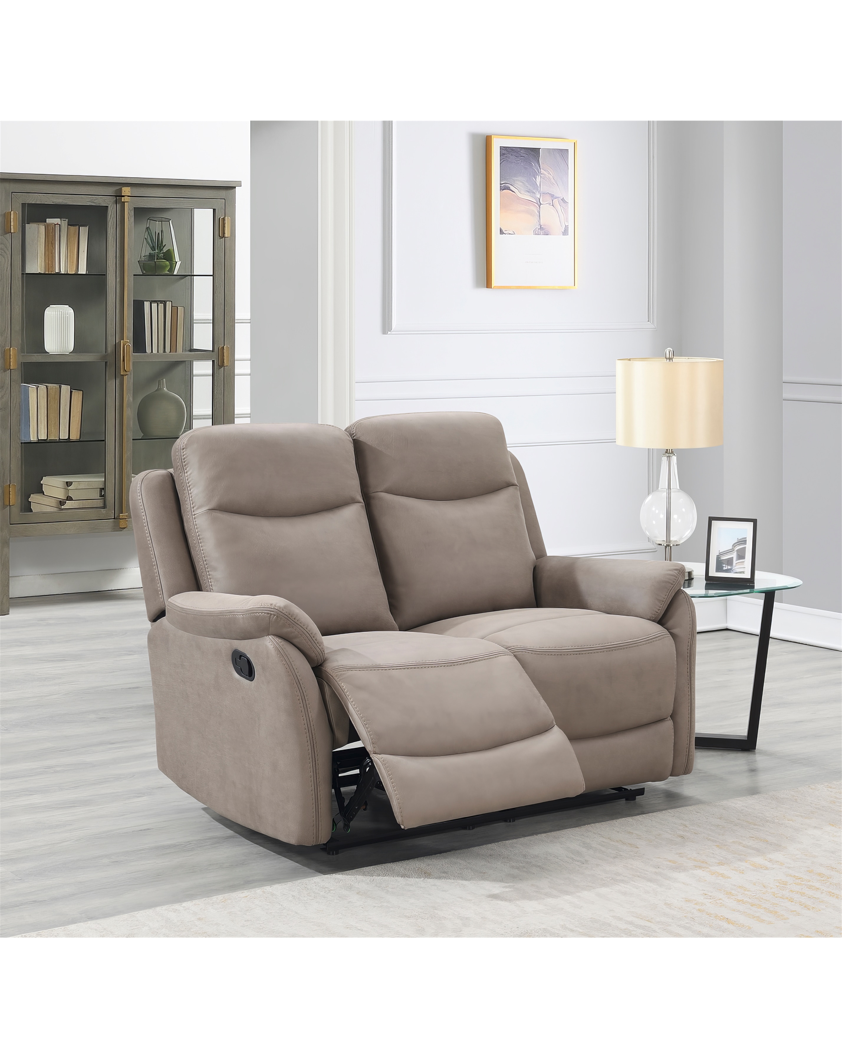 New In - Aspull Manual Recliner 2 Seater Sofa