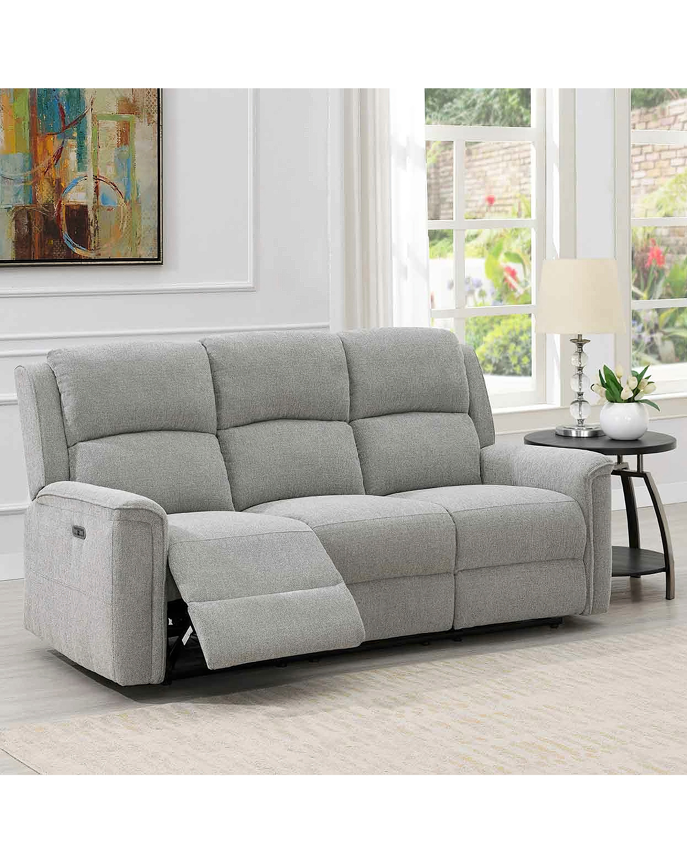 New In - Croston Recliner Three Seater Sofa