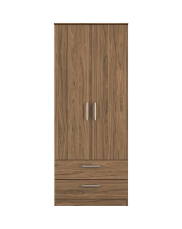 Briar Ready Assembled 2 Door 2 Drawer Wardrobe