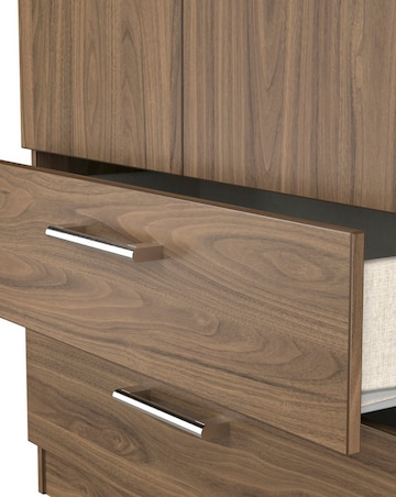 Briar Ready Assembled 2 Door 2 Drawer Wardrobe