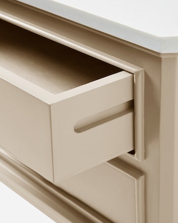 Louise 2 Drawer Bedside Table