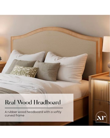 Emy French Style Wooden Hidden Ottoman Bed