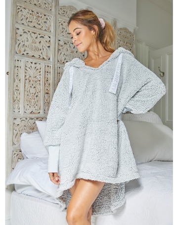 Jim Jam The label Grey Frosted Blanket Hoody