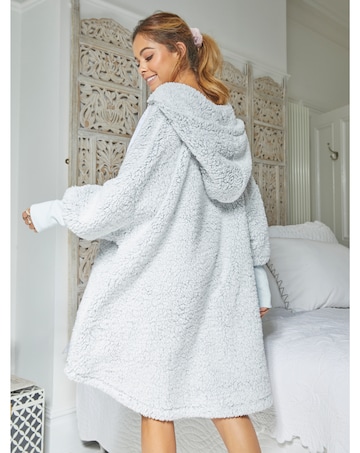 Jim Jam The label Grey Frosted Blanket Hoody