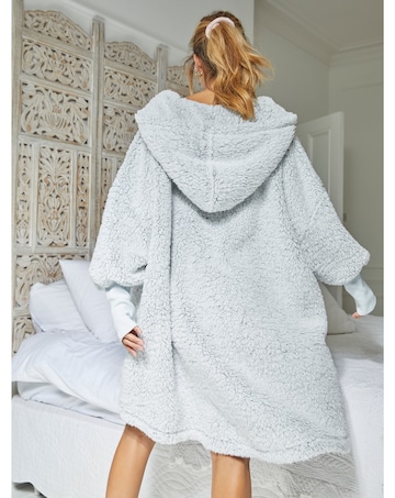 Jim Jam The label Grey Frosted Blanket Hoody