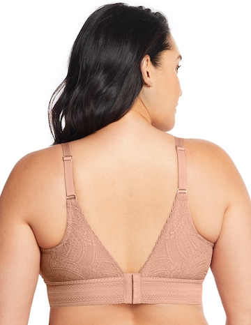 Glamorise Plus Size Luxe Lace Bralette 7012