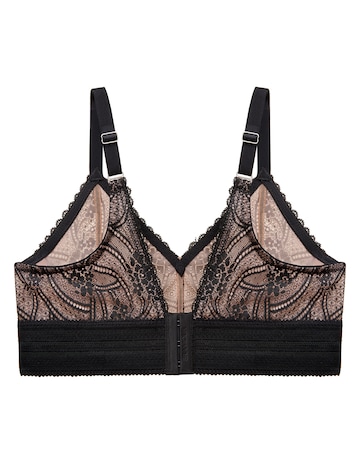 Glamorise Plus Size Luxe Lace Bralette 7012