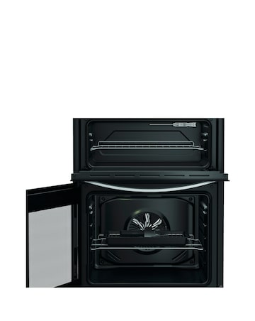 Indesit IDE6VMB 60cm Electric Double Cooker with Ceramic Hob Installation