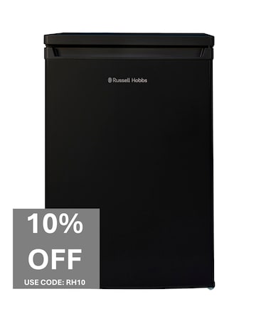 Russell Hobbs RH85UCLF552E1B 85cm Under Counter Fridge - Black - E Rated