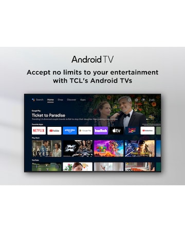 TCL 50S5K 50in Full HD QLED TV with HDR and Android TV