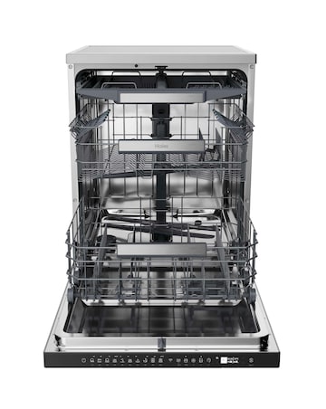 Install - Haier I-Pro XF5C4M1X-80 15 Place Full Size WiFi Dishwasher Stain Steel