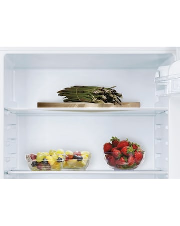 Candy CMLS68EWK Integrated Under Counter 83cm High Fridge White