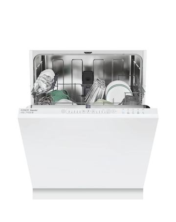 Install - Candy Rapido CI3E53E0W Integrated Full Size Dishwasher 13 Place White