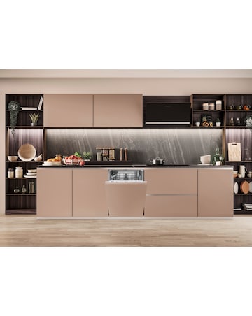 Hotpoint H2IHD526UK Integrated Full Size Dishwasher 14 Place Silver Install