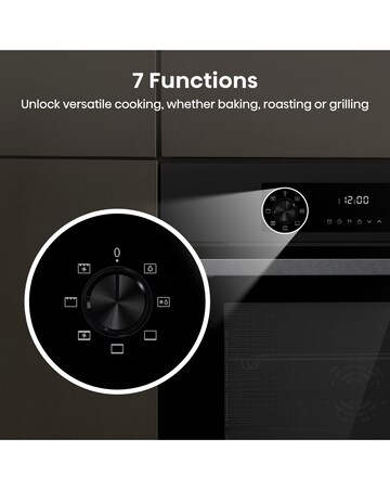 Hisense BI62220ABGUK Built-In Electric Single Oven Black