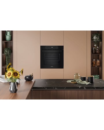 Hotpoint Class 2 HO455CBUK Built-In Electric Single Oven Catalytic Clean Black
