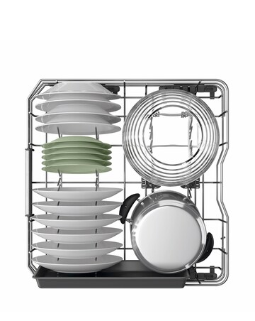Hotpoint Maxi Space H7F HS41 UK Full Size Dishwasher - 15 Place Settings - White
