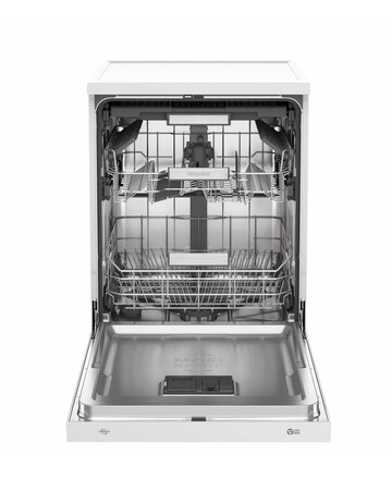 Hotpoint Maxi Space H7F HS41 UK Full Size Dishwasher 15 Place White + Install