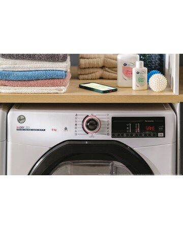 Hoover H-DRY 350 HRE H9A3TBE-80/N WiFi 9kg Heat Pump Tumble Dryer White +Install