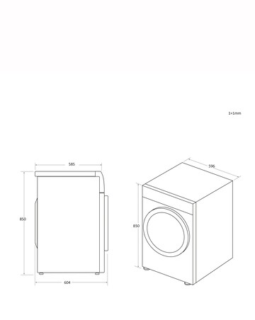 Hoover H-DRY 350 HRE H9A3TBE-80/N WiFi 9kg Heat Pump Tumble Dryer White +Install