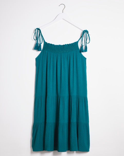 Dark Tropics Mini Beach Dress