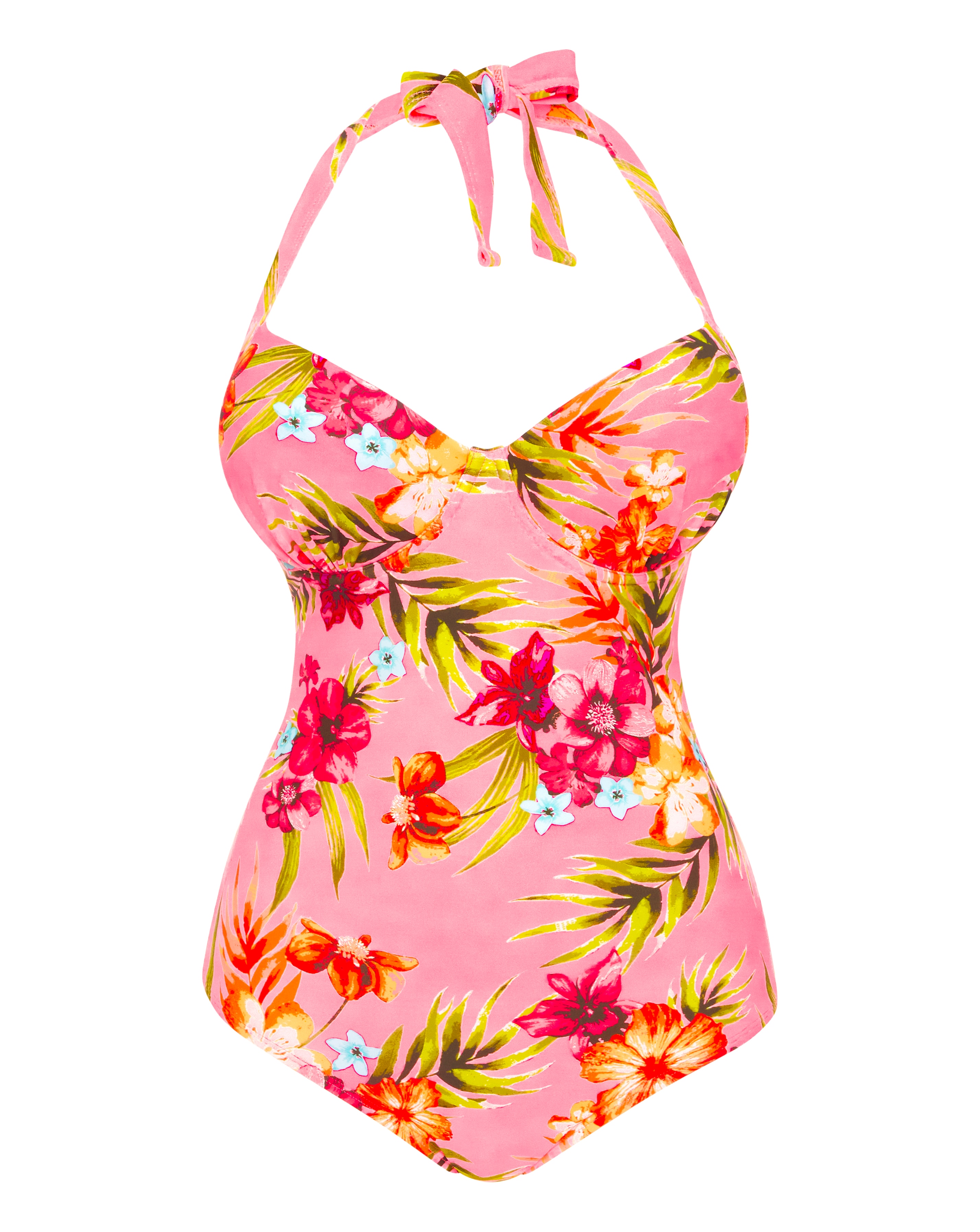 Simply Be Mix And Match Padded Plunge Swimsuit