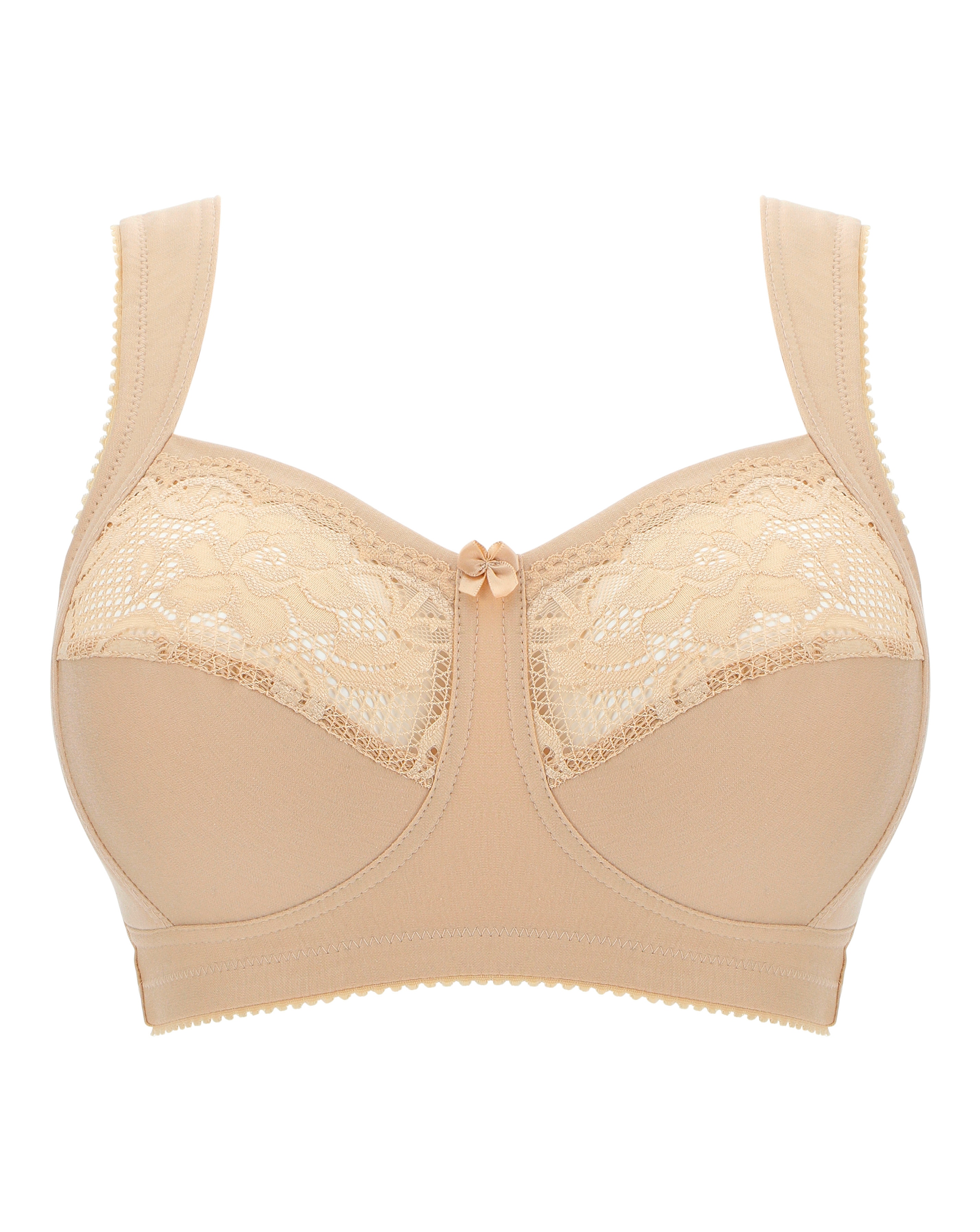 Miss Mary of Sweden Lovely Lace Support Bra  In Skin tone | UK Size 36B Women's