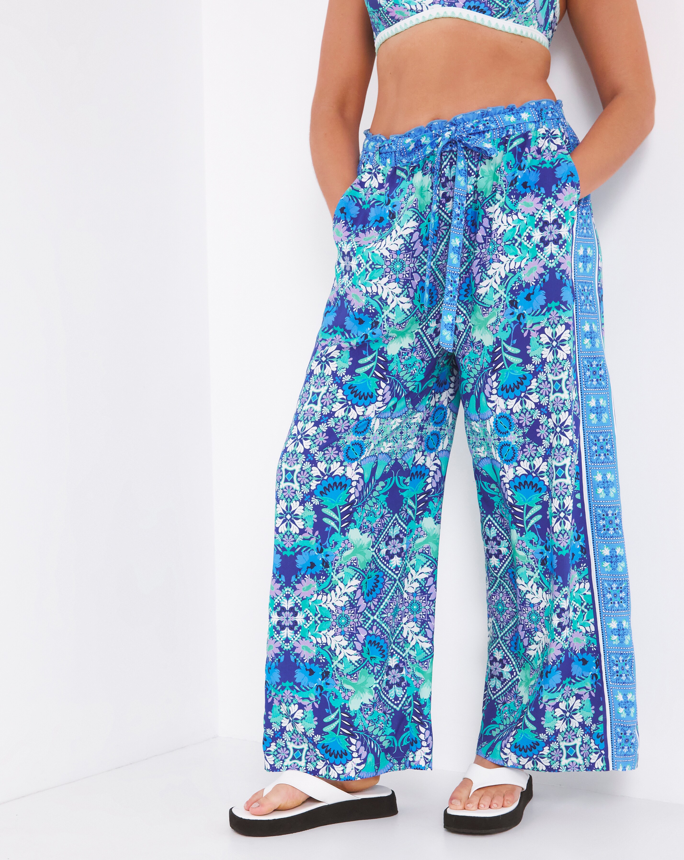 Beach trousers best sale uk