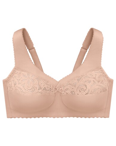 Glamorise Plus Size MagicLift Cotton Support Bra 1001