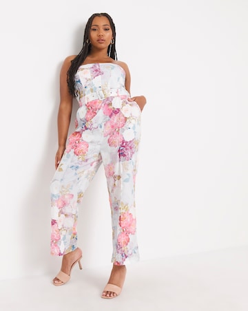 Chi Chi Floral Corset Jumpsuit