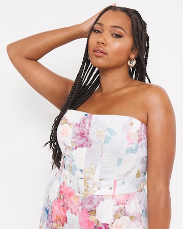 Chi Chi Floral Corset Jumpsuit