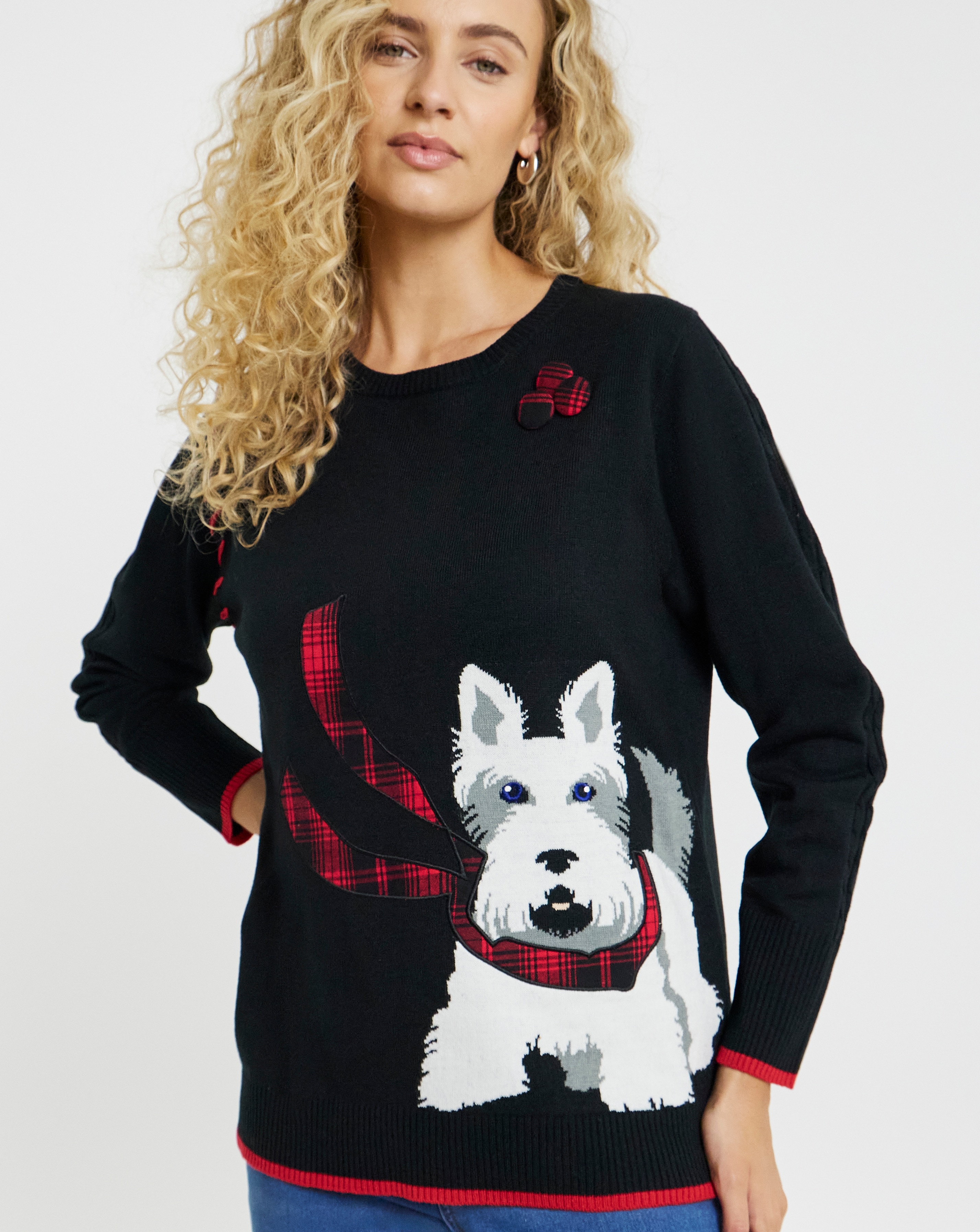 New In - Joe Browns Scottie Jumper