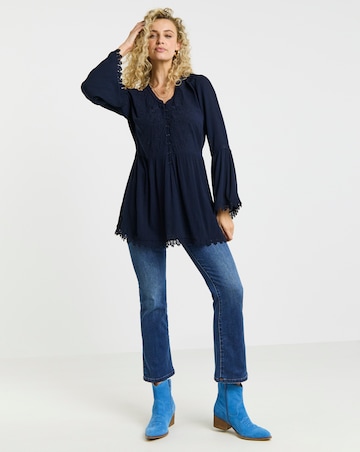 Joe Browns Ever So Pretty Embroidered Tunic Top