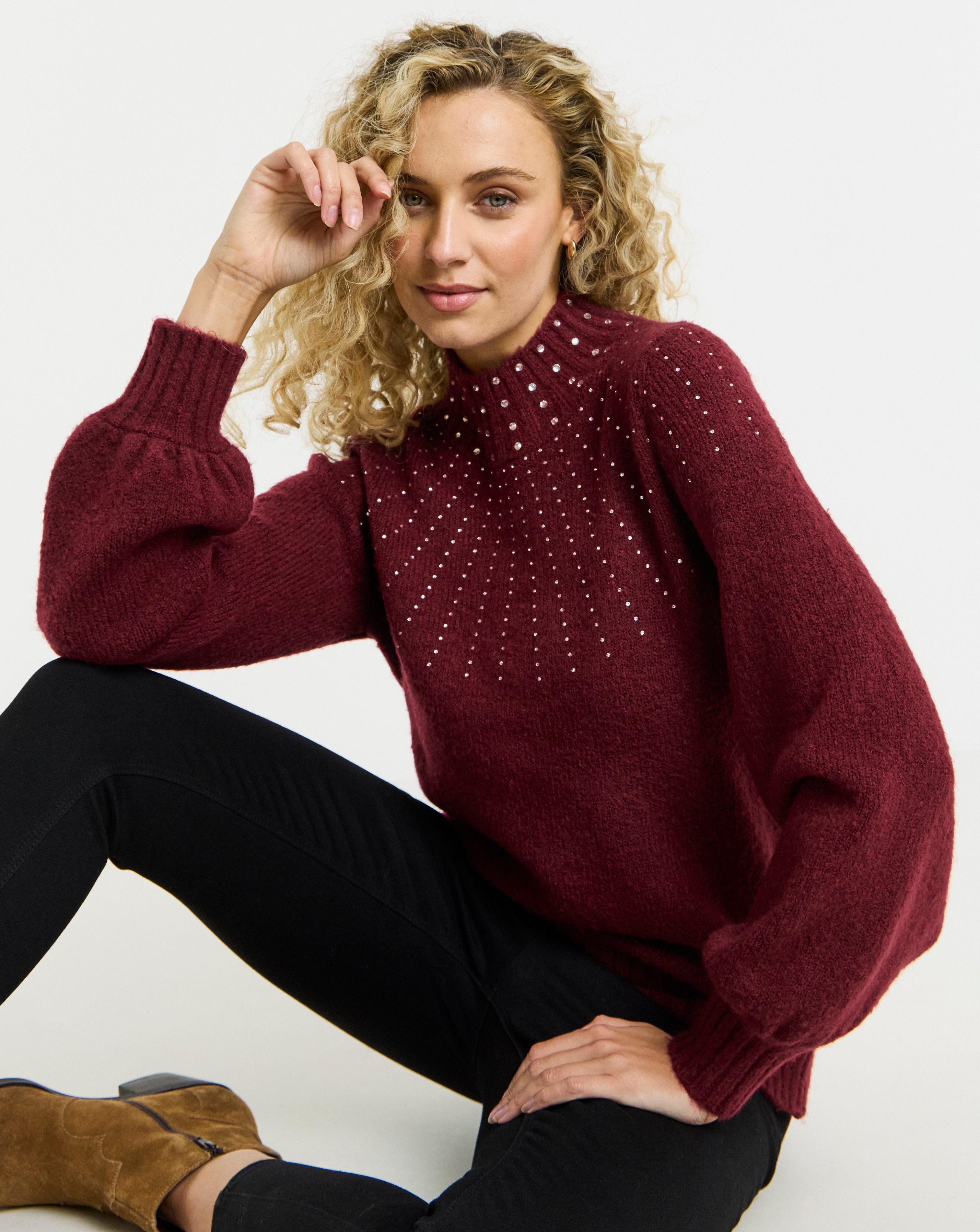 New In - Joe Browns Sparkle Season Jumper