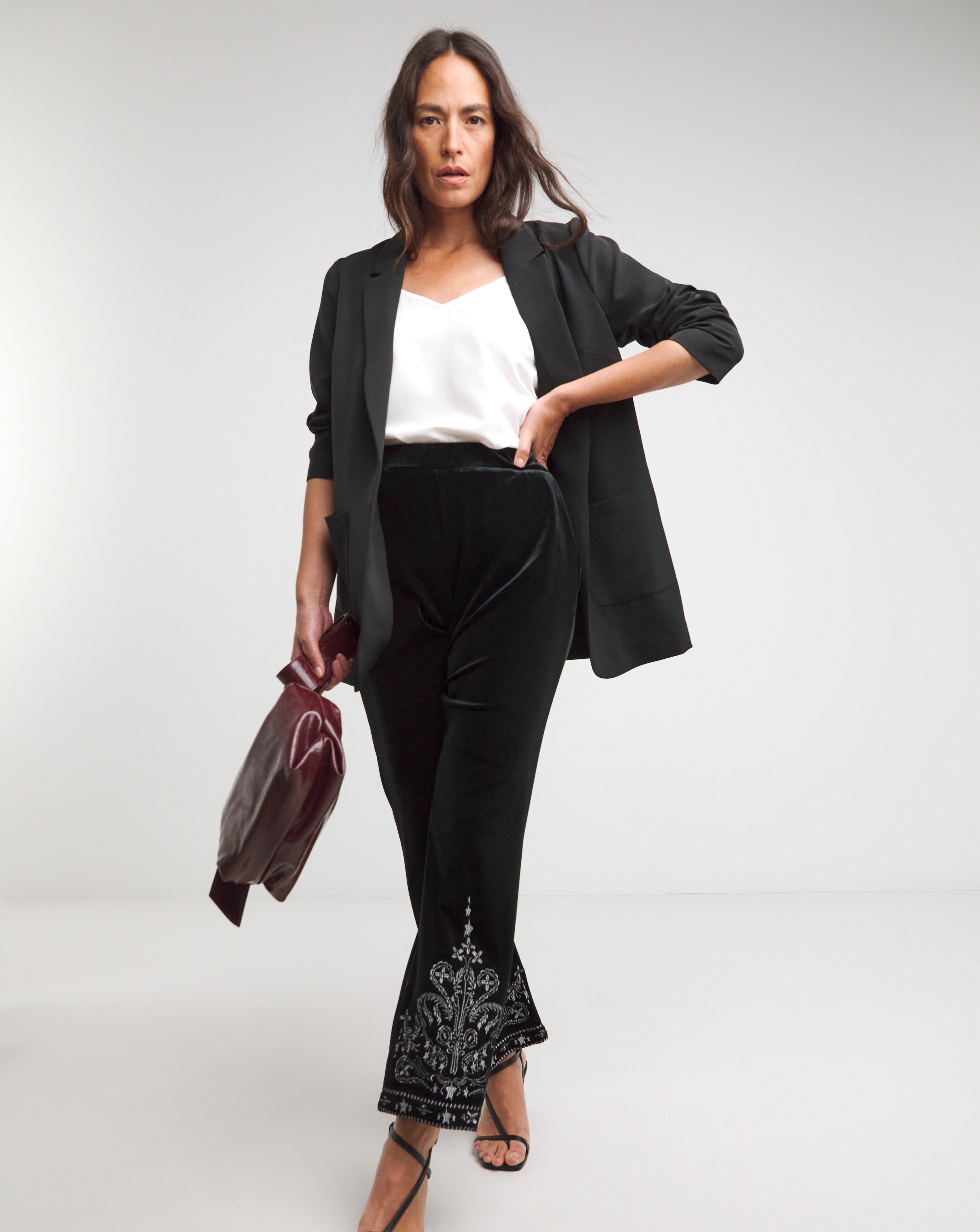 New In - Joe Browns Starlight Velvet Trouser