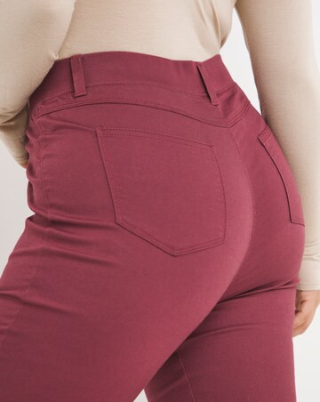 burgundy jeggings uk