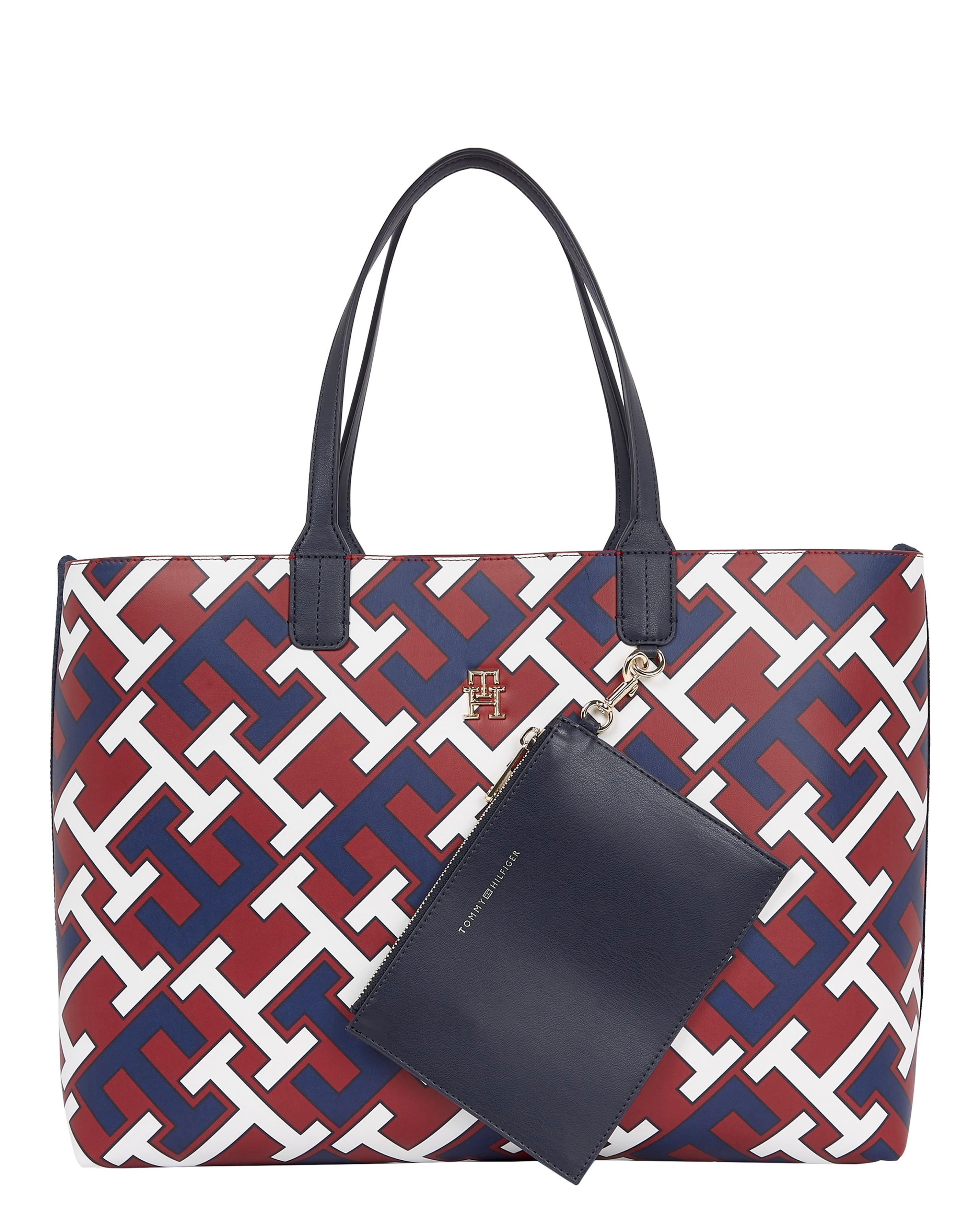 Tommy hilfiger sales iconic tote monogram
