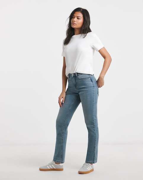 24/7 Authentic Light Boyfriend Jeans - Lghtvintage - Size 10S - Women's