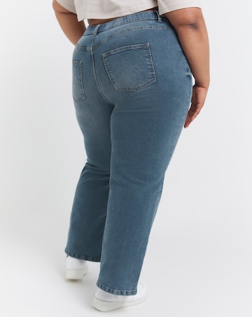 Light Mid Wash 24/7 Wide Leg Jeans
