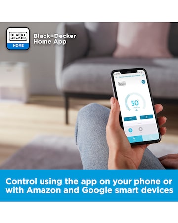 Black & Decker 3.2L Smart Dehumidifier & Air Purifier