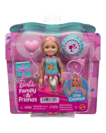 Barbie Chelsea Birthday Doll & Accessories