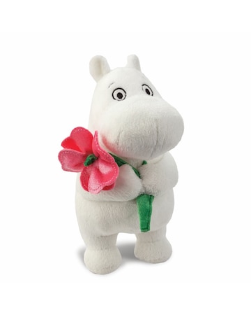 Moomin Standing with Pink Flower 6.5in