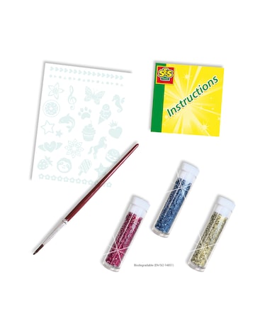 SES Fashion Glitter Tattoos Kit